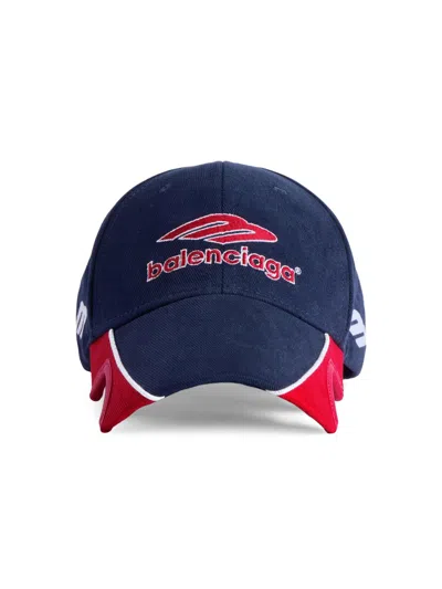Balenciaga Men's 3b Football Cap In Pink