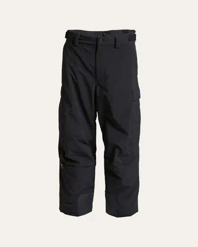 Balenciaga Men's 3b Sports Icon Ski Cargo Pants In Black