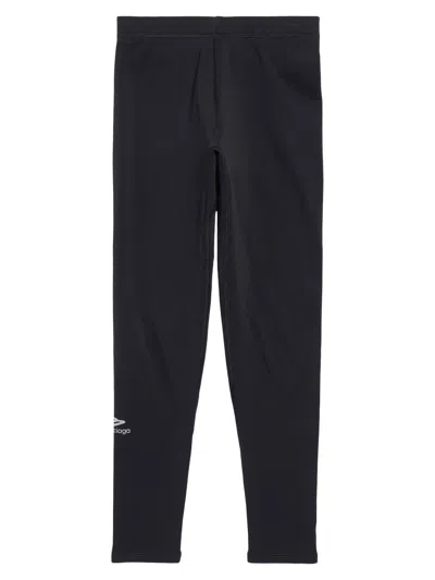 Balenciaga Men's 3b Sports Icon Ski Leggings In Black