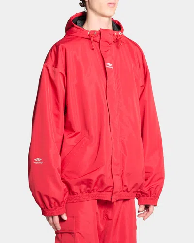 Balenciaga Men's 3b Sports Icon Ski Parka In Red