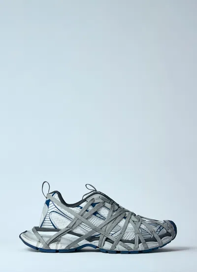 Balenciaga Men 3xl Extreme Lace Sneakers In White
