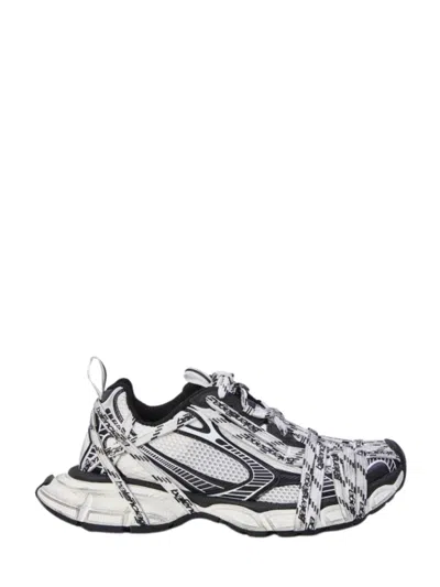 Balenciaga Multicolor Mesh And Rubber 3xl Extreme Sneakers In Animal Print