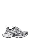 Balenciaga 3xl Extreme Laces Mesh Sneakers In White