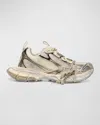 Balenciaga Men's 3xl Mesh Runner Sneakers In Multi