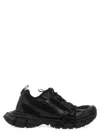 Balenciaga Black Mesh And Polyurethane 3xl Sneakers In Black