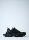 Balenciaga Black Mesh And Polyurethane 3xl Sneakers In Black
