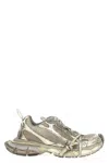 Balenciaga Mesh Panel Low Top Sneakers In Gray