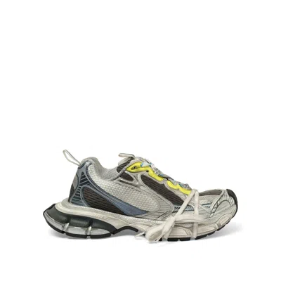 Balenciaga Men's 3xl Sneakers In White/blue/yellow