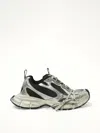 Balenciaga Men Multicolor Mesh And Rubber 3xl Gradient Sneakers