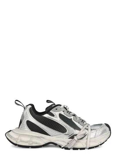 BALENCIAGA MEN'S 3XL WORN-OUT EFFECT GRADIENT SNEAKERS