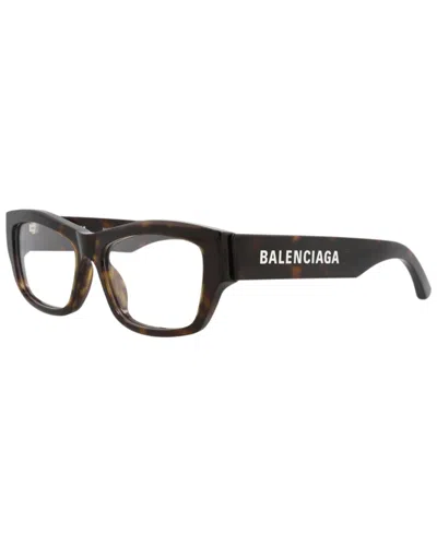 Balenciaga Men's 54mm Optical Frames In Brown