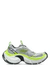 Balenciaga Multicolor Mesh And Rubber 6xl Sneakers In Grey