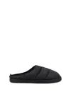 Balenciaga Polyamide And Fleece Alaska Slipper Shoes In Black