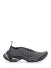 Balenciaga Dark Grey Fabric Anatomic Sneakers In Multi