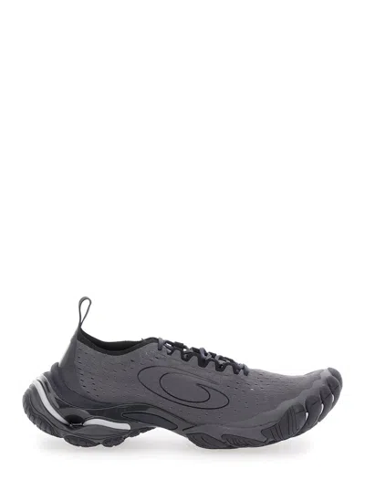 BALENCIAGA BALENCIAGA MEN 'ANATOMIC RUNNER' BLACK SNEAKER WITH ANATOMICAL FIVE-TOE SHAPE IN TECH FABRIC MAN