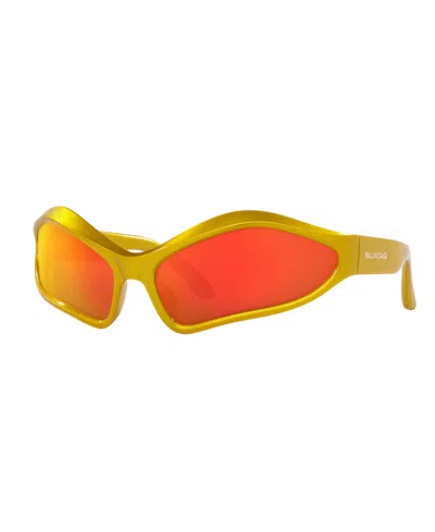 Balenciaga Unisex Sunglasses, Bb0314s In Red