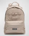 Balenciaga Men's Army Medium Multicarry Backpack In 9706 Stone Beige