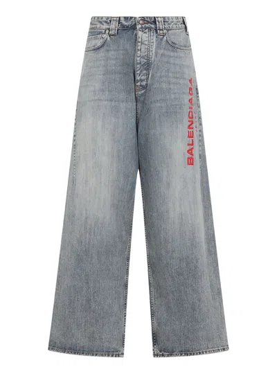 BALENCIAGA MEN'S BAGGY PANTS