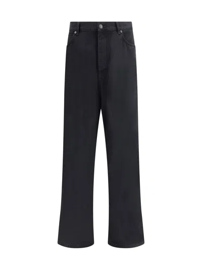 Balenciaga Men Baggy Pants In Black