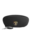 Balenciaga Men's   Automobili Lamborghini Clutch With Charms In Black