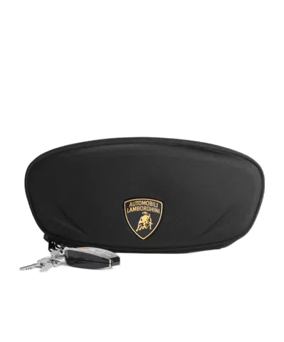 Balenciaga Men's   Automobili Lamborghini Clutch With Charms In Black