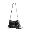 Balenciaga Black Leather Lamborghini Rodeo Shoulder Bag In Black