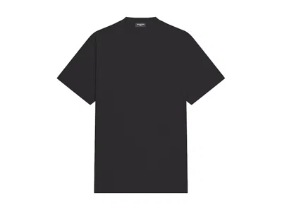 Pre-owned Balenciaga Men's  Back Hem Long Boxy Fit T-shirt In Black