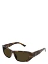 Balenciaga Sunglasses Bb0365s-002 In Havana