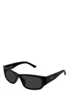 Balenciaga Sunglasses Bb0366s-001 In Black