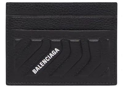 Pre-owned Balenciaga Men's  Car Card Holder In Black