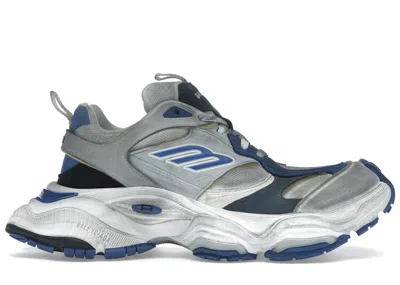 Pre-owned Balenciaga Men's  Cargo Sneakers In Grey/blue