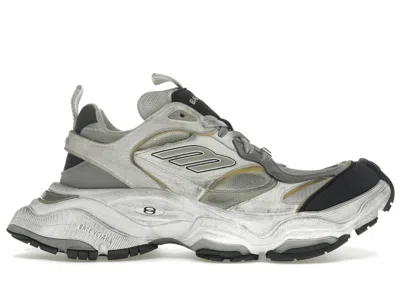 Pre-owned Balenciaga Men's  Cargo Sneakers In White/grey
