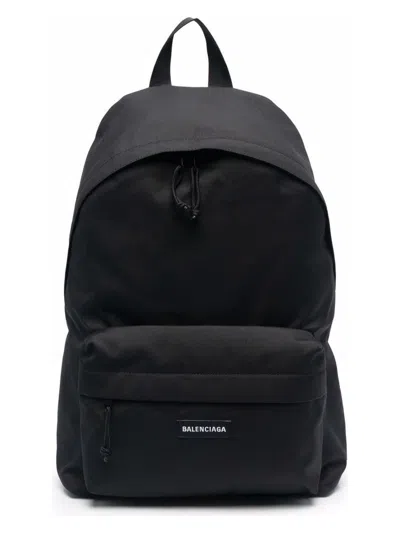 Balenciaga Men's  Explorer Backpack In Black