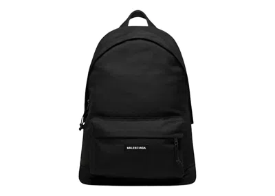 Pre-owned Balenciaga Men's  Explorer Backpack In Black