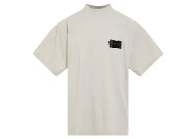 Pre-owned Balenciaga Men's  Gaffer Logo Large Fit T-shirt In Beige