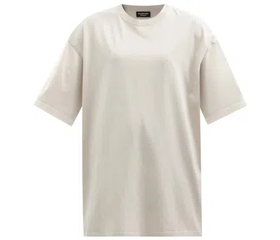 Pre-owned Balenciaga Men's  Hotel 6 Resort T-shirt In Grey In Gray