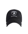 Balenciaga X Automobili Lamborghini Logo Embroidered Adjustable Baseball Cap