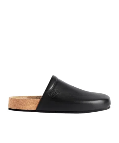 Balenciaga Men's  I Scholl Flat Mule In Black