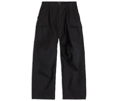 Pre-owned Balenciaga Men's  Kick Cargo Pants In Black