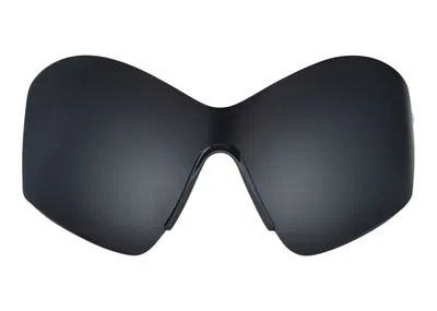 Pre-owned Balenciaga Men's  Mask Butterfly Sunglasses In Black