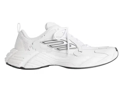 Pre-owned Balenciaga Men's  Monday Shoe Sneakers In White