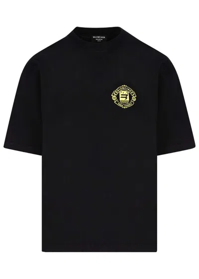 Pre-owned Balenciaga Men's  Quest T-shirt In Black