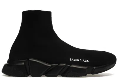 Pre-owned Balenciaga Men's  Speed 2021 Sneakers In Black