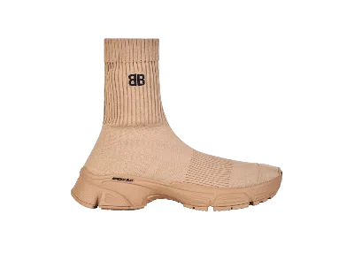 Pre-owned Balenciaga Men's  Speed 3.0 Sneakers In Beige In Sand