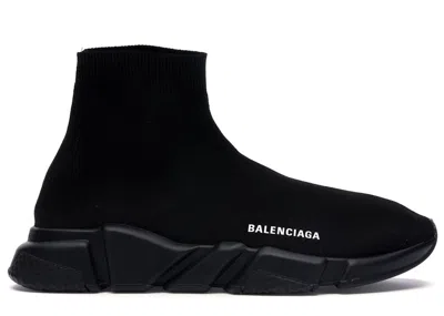 Pre-owned Balenciaga Men's  Speed Trainer (2018) Sneakers In Black