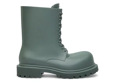 Pre-owned Balenciaga Men's  Steroid Boot Sneakers In Dark Khaki