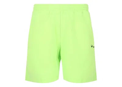 Pre-owned Balenciaga Men's  Sweat Shorts In Green
