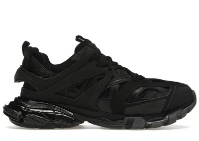Pre-owned Balenciaga Men's  Track Clear Sole Sneakers In Black