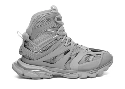 Pre-owned Balenciaga Men's  Track Hike Boots Sneakers In Grey