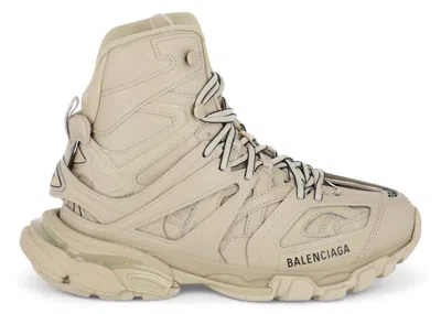 Pre-owned Balenciaga Men's  Track Hike Sneakers In Beige